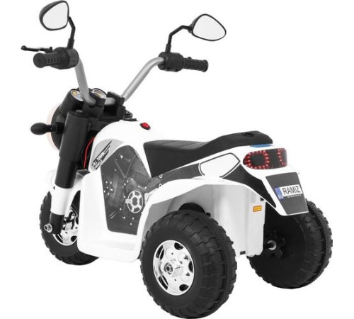 Дитячий акумуляторний мотоцикл RAMIZ MiniBike білий Дитячий акумуляторний мотоцикл RAMIZ MiniBike білий