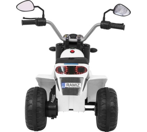 Дитячий акумуляторний мотоцикл RAMIZ MiniBike білий Дитячий акумуляторний мотоцикл RAMIZ MiniBike білий