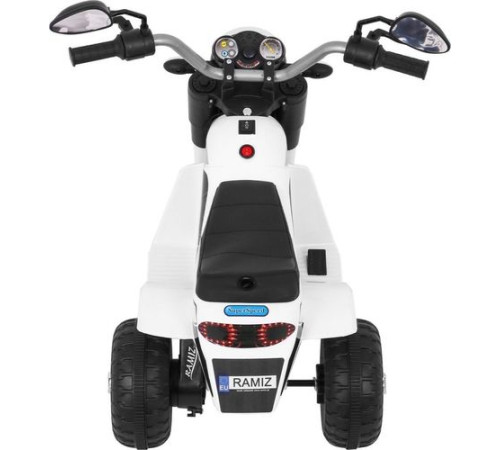 Дитячий акумуляторний мотоцикл RAMIZ MiniBike білий Дитячий акумуляторний мотоцикл RAMIZ MiniBike білий