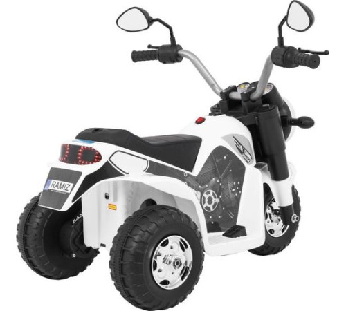Дитячий акумуляторний мотоцикл RAMIZ MiniBike білий Дитячий акумуляторний мотоцикл RAMIZ MiniBike білий
