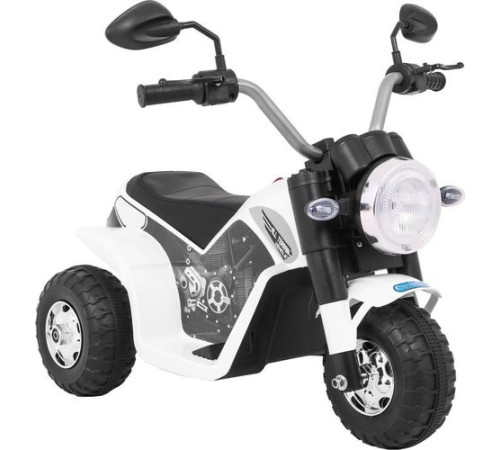 Дитячий акумуляторний мотоцикл RAMIZ MiniBike білий Дитячий акумуляторний мотоцикл RAMIZ MiniBike білий