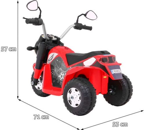 Дитячий акумуляторний мотоцикл RAMIZ MiniBike червоний Дитячий акумуляторний мотоцикл RAMIZ MiniBike червоний