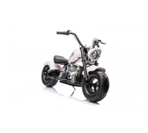 Дитячий акумуляторний мотоцикл Chopper Warrior Білий Дитячий акумуляторний мотоцикл Chopper Warrior Білий