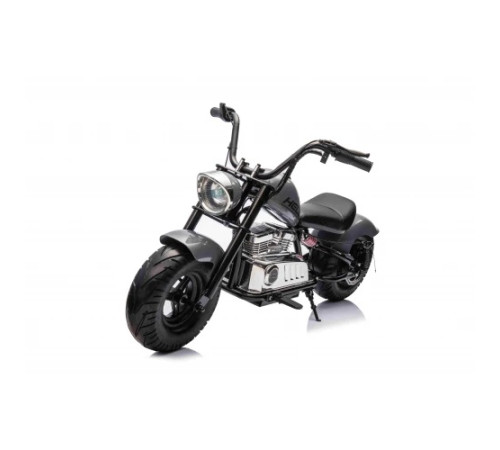 Дитячий акумуляторний мотоцикл Chopper Warrior Чорний Дитячий акумуляторний мотоцикл Chopper Warrior Чорний