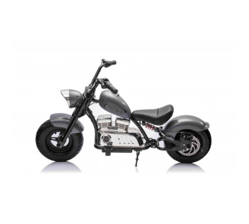 Дитячий акумуляторний мотоцикл Chopper Warrior Чорний Дитячий акумуляторний мотоцикл Chopper Warrior Чорний
