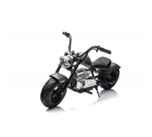 Дитячий акумуляторний мотоцикл Chopper Warrior Чорний Дитячий акумуляторний мотоцикл Chopper Warrior Чорний