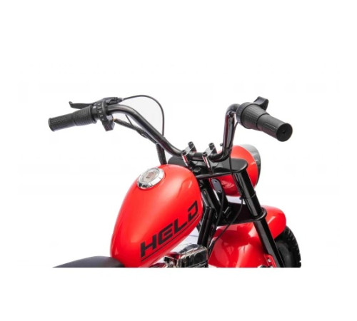 Дитячий акумуляторний мотоцикл Chopper Warrior Червоний Дитячий акумуляторний мотоцикл Chopper Warrior Червоний