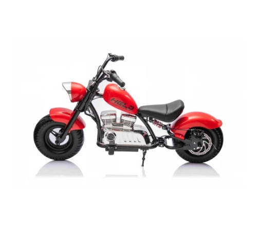 Дитячий акумуляторний мотоцикл Chopper Warrior Червоний Дитячий акумуляторний мотоцикл Chopper Warrior Червоний