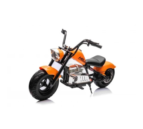 Дитячий акумуляторний мотоцикл Chopper Warrior Помаранчевий