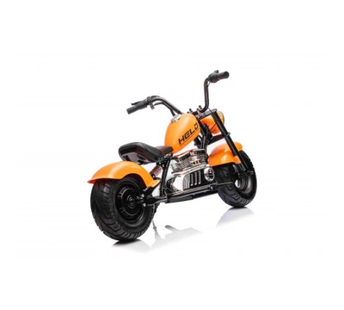 Дитячий акумуляторний мотоцикл Chopper Warrior Помаранчевий