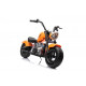 Дитячий акумуляторний мотоцикл Chopper Warrior Помаранчевий