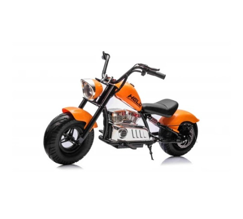 Дитячий акумуляторний мотоцикл Chopper Warrior Помаранчевий