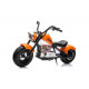 Дитячий акумуляторний мотоцикл Chopper Warrior Помаранчевий