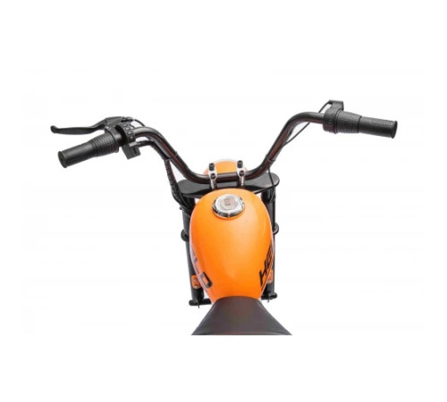 Дитячий акумуляторний мотоцикл Chopper Warrior Помаранчевий