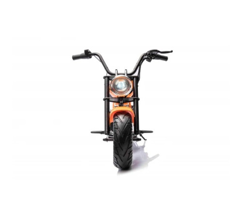 Дитячий акумуляторний мотоцикл Chopper Warrior Помаранчевий