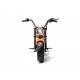 Дитячий акумуляторний мотоцикл Chopper Warrior Помаранчевий