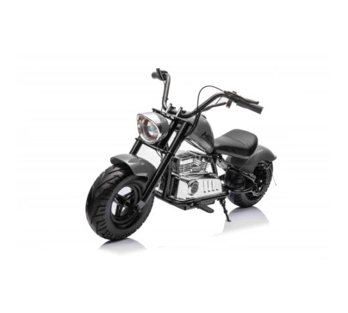 Дитячий акумуляторний мотоцикл Chopper Warrior Сірий Дитячий акумуляторний мотоцикл Chopper Warrior Сірий