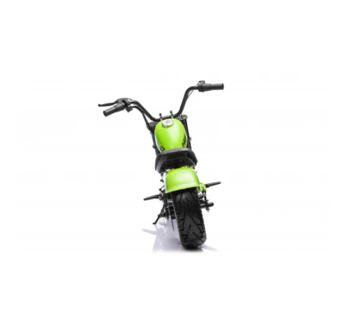 Дитячий акумуляторний мотоцикл Chopper Warrior Зелений Дитячий акумуляторний мотоцикл Chopper Warrior Зелений