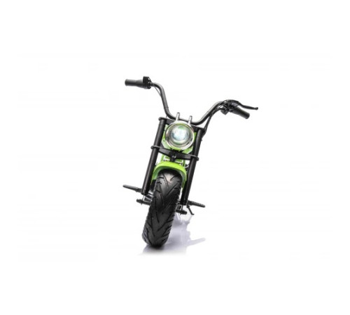 Дитячий акумуляторний мотоцикл Chopper Warrior Зелений Дитячий акумуляторний мотоцикл Chopper Warrior Зелений