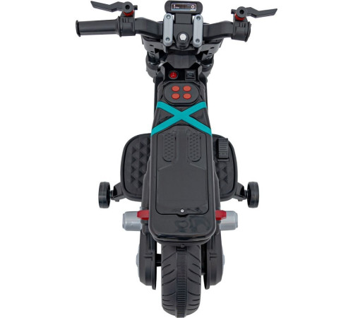 Дитячий акумуляторний мотоцикл Motorek Future 88 Чорний Дитячий акумуляторний мотоцикл Motorek Future 88 Чорний
