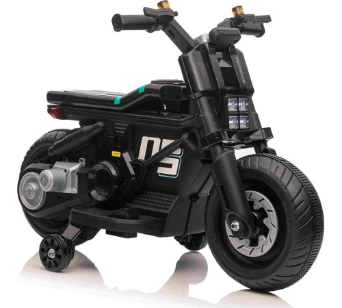Дитячий акумуляторний мотоцикл Motorek Future 88 Чорний Дитячий акумуляторний мотоцикл Motorek Future 88 Чорний