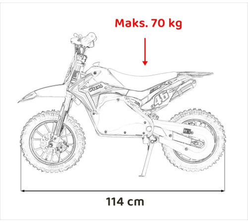 Дитячий акумуляторний мотоцикл RENEGADE 50R Зелений Дитячий акумуляторний мотоцикл RENEGADE 50R Зелений