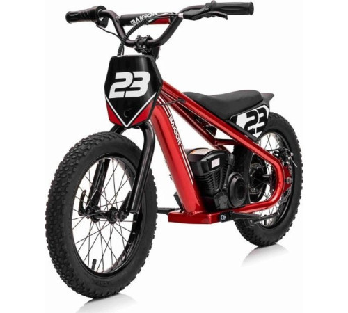 Дитячий акумуляторний мотоцикл BAIGOR 23 PRO Червоний
