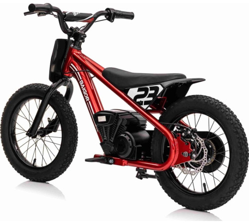 Дитячий акумуляторний мотоцикл BAIGOR 23 PRO Червоний