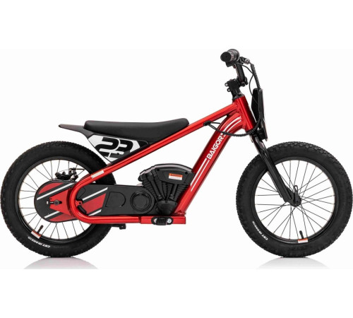 Дитячий акумуляторний мотоцикл BAIGOR 23 PRO Червоний