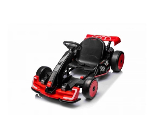 Дитячий акумуляторний картинг Audi Gokart з функцією дріфту Червоний Дитячий акумуляторний картинг Audi Gokart з функцією дріфту Червоний