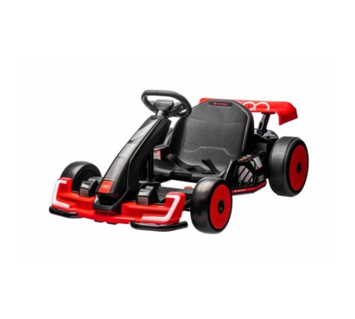 Дитячий акумуляторний картинг Audi Gokart з функцією дріфту Червоний Дитячий акумуляторний картинг Audi Gokart з функцією дріфту Червоний