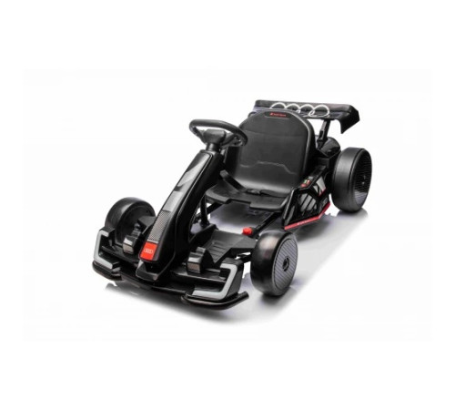 Дитячий акумуляторний картинг Audi Gokart з функцією дріфту Чорний
