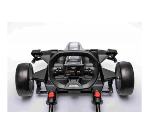 Дитячий акумуляторний картинг Audi Gokart з функцією дріфту Чорний