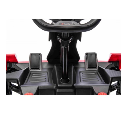 Дитячий акумуляторний картинг Audi Gokart з функцією дріфту Чорний