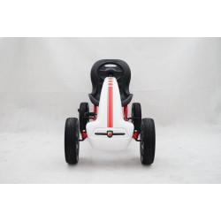 Дитячий педальний картинг ABARTH Білий