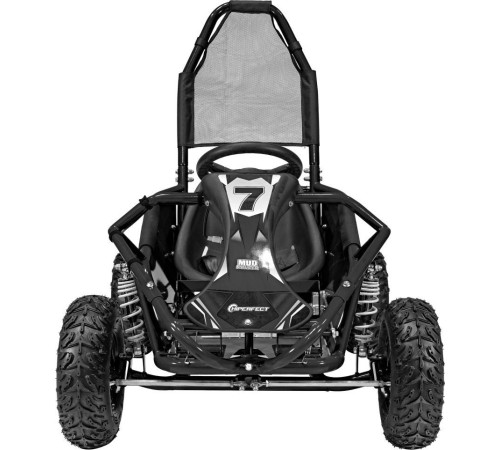 Дитячий акумуляторний картинг Gokart MUD MONSTER Чорний Дитячий акумуляторний картинг Gokart MUD MONSTER Чорний