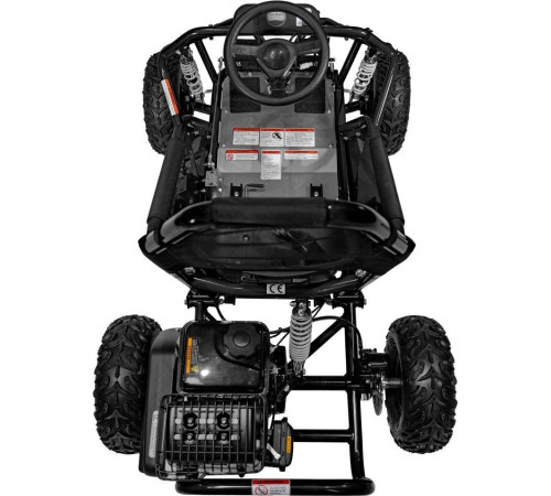 Дитячий акумуляторний картинг Gokart MUD MONSTER Чорний Дитячий акумуляторний картинг Gokart MUD MONSTER Чорний