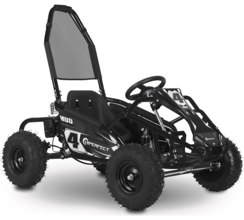 Дитячий акумуляторний картинг Gokart MUD MONSTER Чорний Дитячий акумуляторний картинг Gokart MUD MONSTER Чорний