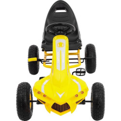 Дитячий педальний картинг Чемпіон 3+ Жовтий