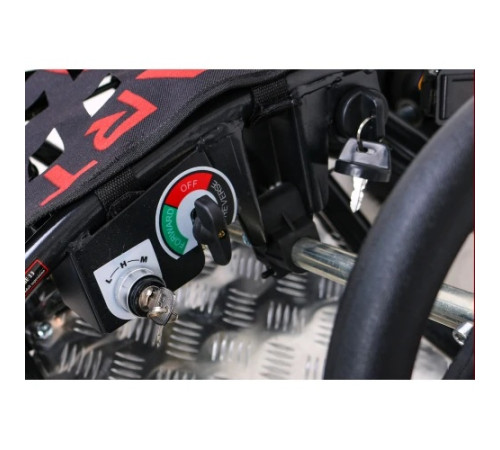 Дитячий акумуляторний картинг Fast Dragon Red 30 км/год