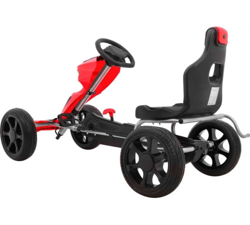 Дитячий педальний картинг Grand Ride 3+ Червоний Дитячий педальний картинг Grand Ride 3+ Червоний