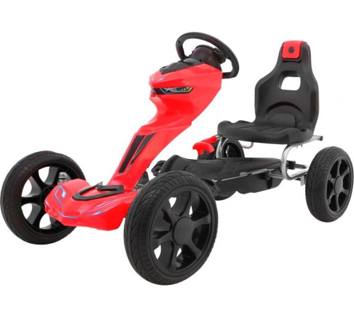 Дитячий педальний картинг Grand Ride 3+ Червоний Дитячий педальний картинг Grand Ride 3+ Червоний