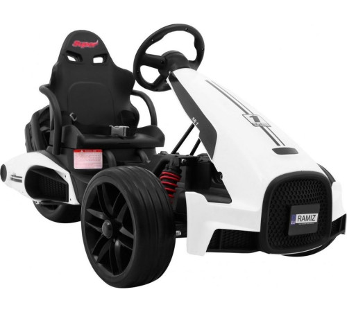 Дитячий акумуляторний картинг Bolid XR-1 Білий