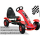 Дитячий педальний картинг Racing XL 3+ Червоний