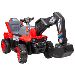 Дитячий акумуляторний екскаватор Spoko SP-188 червоний