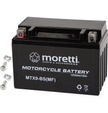 Гелевий акумулятор для мотоцикла Blow 12v 8ah mtx9-bs moretti