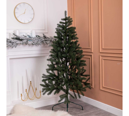 Штучна ялинка Косівська, лита V8 зелена, 1,5 м