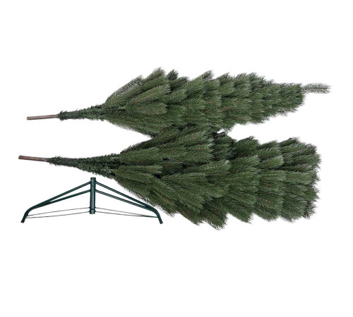 Штучна ялинка Косівська, лита V8 зелена, 1,5 м