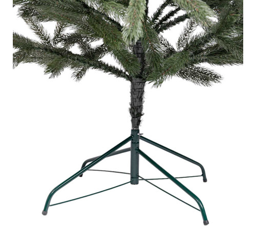 Штучна ялинка Косівська, лита V8 зелена, 1,5 м