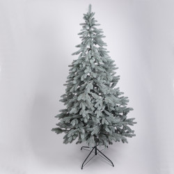 Штучна ялинка Буковельська, лита V24 блакитна, 2,1 м 